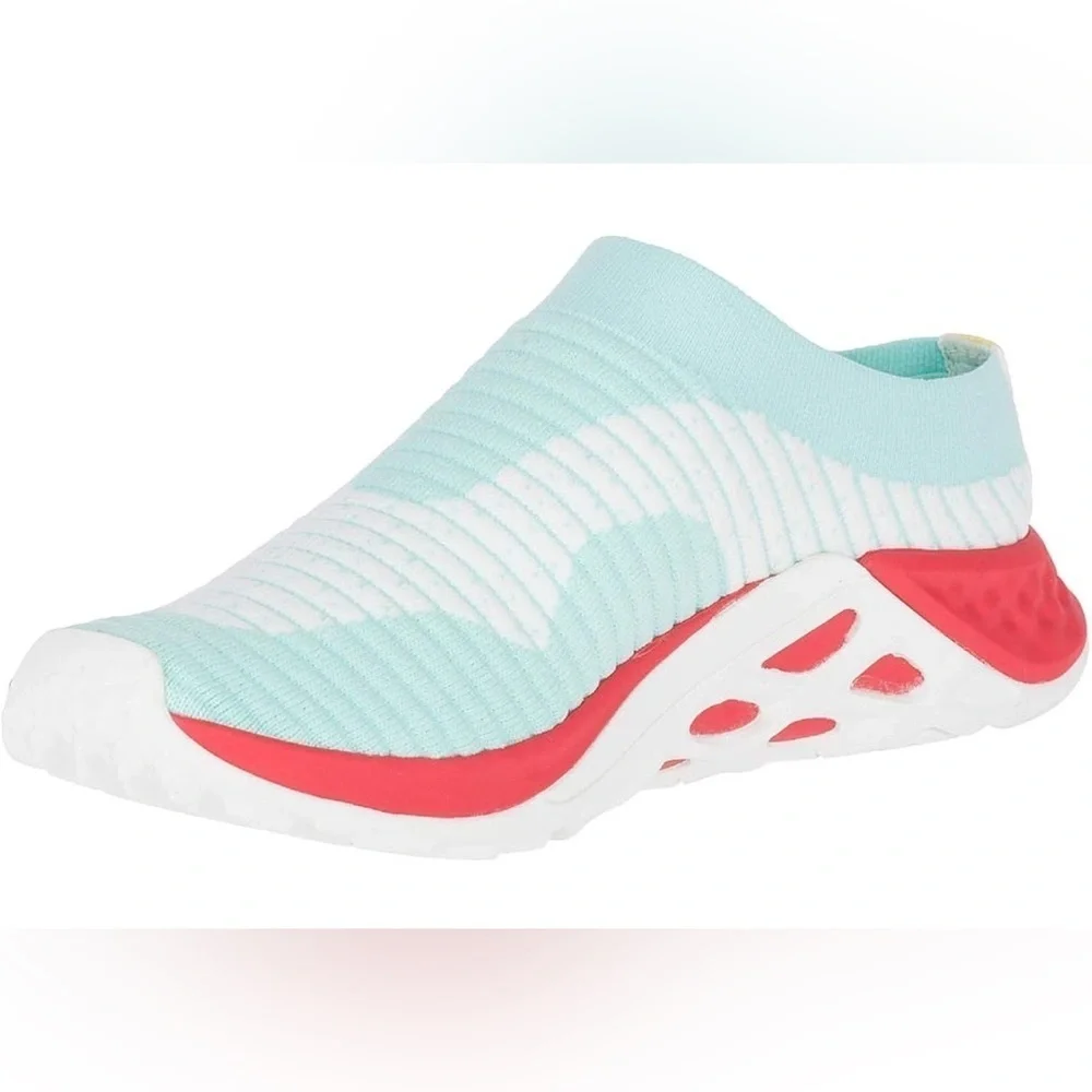 Merrell Women's Range Slide AC+ Sneaker, Bleached Aqua, 9M US